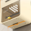 Miniatyrbild 5 av 8: Väggmonterad pappershandduksdispenser Stänksäker toalettpappershållare med lock Toalettpappersdispenser