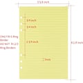 Pikkukuva 2 / 6: A5-kokoinen värikäs täyttöpaperi, [5 väriä] 6-reikäinen täyteaine