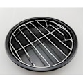 Miniatyrbild 4 av 5: Grillställ i rostfritt stål, perfekt passform för airfryer, ugnssäkert runt kylställ, stöder tyngre bakplåtar, lättrengjord multifunktionell matlagning