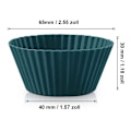 Miniatyrbild 6 av 6: Mångsidig Bakkompis, Återanvändbara Bakformar i Silikon Non-Stick Muffinsformar, Livsmedelsgodkänd Silikon BPA-fri, Ugnssäker, Diskmaskinsäker För