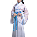 Miniatyrbild 5 av 5: Barnens Antik Kostym Kvinnlig Hanfu Tang Kostym Qin-dynastin Vår och Höst Stridande Stater