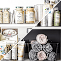 Miniatyrbillede 4 af 5: Plast Opbevaringskasser, Små | Multifunktionelle Opbevaringskasser | Indbyggede Håndtag | BPA-Fri | Pantry Organisation | Hjem Organisation | Køleskabsorganisation |