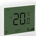 Miniatyrbilde 5 av 8: Smart Fan Coil Termostat ABS LCD-skjerm Anti-interferens Intelligent Termostat for Hjem 220V