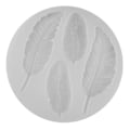 Miniatyrbild 1 av 5: Multifunktionell Silikonform, Fjäder Silikon Fondantformar för DIY Sockerkonst, Kompakt Design för Problemfri Förvaring, Högkvalitativ Silikon