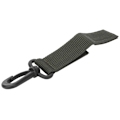 Miniatyrbillede 4 af 4: 3 stk. Outdoor Supply 360 graders roterende webbing spænde nøglering bælte krog - army grøn