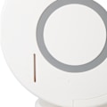 Miniatyrbillede 4 af 8: Automatisk roterende boblemaskine USB genopladelig automatisk bobleblæser til børn småbørn indendørs udendørs fødselsdagsfester legetøj hvid
