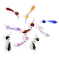 Miniatyrbillede 4 af 5: Lysekrone Icicle Krystal U-Drop Prismer til Bryllup, 37mm