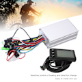 Miniatyrbilde 8 av 8: Elektrisk sykkelkontroller God varmeavledning Sensitiv kontroll Enkel installasjon LCD-bakgrunnsbelyst display Elektrisk sykkelsett
