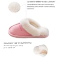 Miniatyrbilde 6 av 6: Kvinners tøfler, fluffy myke varme slip on tøfler