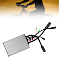 Miniatyrbillede 1 af 8: Elektrisk cykel 36V/48V 17A sinusformet controller 6mos med lyslinje til 250W motor