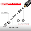 Miniatyrbillede 4 af 5: Skipping Rope Fitness Pro Speed Jump Rope Skipping Rope Justerbar
