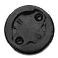Miniatyrbillede 3 af 8: Cykelcomputerholder CNC Anode 28,6mm forgaffeldiameter 304 rustfrit stål skruer cykelstam headset cover mount sort