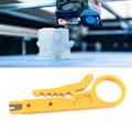 Miniatyrbilde 1 av 8: 5 stk. Mini kabelavstripper - Bærbar, slitesterk nettverkskabelavstripper for CAT5 CAT5e CAT6 datakabel 3D-skrivere PTFE-rør