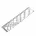 Miniatyrbillede 8 af 8: Rhinestone Maleri Lineal i Rustfrit Stål Tomme Gitre Point Drill Pen Lineal til 5D DIY140MM