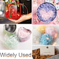 Miniatyrbild 6 av 7: Strimlad pappersfyllnadsmaterial för paket till presentaskar, kartonger