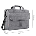 Miniatyrbilde 2 av 5: Laptopveske 15,6 tommer, vanntett for reise menn kvinner