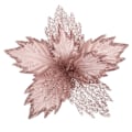 Miniatyrbild 1 av 5: Julstjärna Konstgjorda Blommor för Juldekorationer, Glitter Julstjärna Ger Glans till Din Festliga Säsong, Perfekt för Julgransprydnader