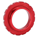 Miniatyrbillede 4 af 8: MEIJUN Centerlock til 6 Bolt Fitting Adapter Lockring Aluminiumlegering Akselnavadapter til Thru Axle HubRød