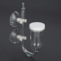Miniatyrbillede 5 af 8: Akvarie kuldioxid transparent boble tæller raffinader CO2 fisketank diffusor lille