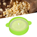 Miniatyrbilde 8 av 8: Stor mikrobølgeovn popcorn popper med lokkhåndtak BPA-fri sammenleggbar 40℃ til +230℃ DIY matvarekvalitet silikon popcornbolle (grønn)