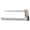 Miniatyrbilde 6 av 8: HDD-skuff SAS/SATA-grensesnitt 2,5 tommers metallmateriale sølv datamaskin harddisk skuff for Dell R740 for R740XD