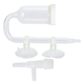 Miniatyrbillede 2 af 8: Akvarie kuldioxid transparent boble tæller raffinader CO2 fisketank diffusor lille