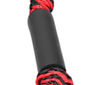 Miniatyrbillede 4 af 8: Båd Bungee Dock Lines Elastisk Kaj Reb PE Strækbar Fortøjning Marine Båd Bungee Reb Røde og Sorte Krusninger