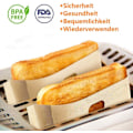 Miniatyrbilde 7 av 8: Non-Stick Gjenbrukbare Toastabags, for Mikrobølgeovn Grill Toaster