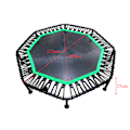 Miniatyrbild 5 av 5: Trampolin 48 tum inomhus vuxen trampolin sporttrampolin barn hopfällbar trampolin