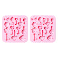 Miniatyrbillede 1 af 5: Silikone chokoladeforme til hjemmelavede desserter