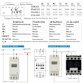 Miniatyrbild 3 av 5: Elektronisk Timer, Digital Programmerbar Timerbrytare för 35mm DIN-skenor, Noggrann till Minuten med Stor LCD-skärm, Idealisk för Krävande Applikationer
