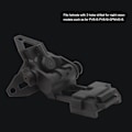 Miniatyrbillede 6 af 8: Nattesynshjelm Montering Foldbar Justerbar Enkel Betjening Bred Kompatibilitet Nylon NVG Montering til PVS15 PVS18 GPNVG18 Sort