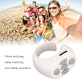 Miniatyrbilde 4 av 8: Smart Ring Controller Bluetooth 5.3 Trådløs Fjernkontroll Sidevender for Tik Tok Elektronisk Bok Hvit