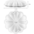 Miniatyrbild 3 av 6: Läckagesäker Silikon Kakform, Flexibel & Non-Stick Bakform för Kakor, Choklad, Mousser, Geléer, Fondantformar, Enkel Lossning