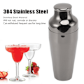 Miniatyrbilde 6 av 8: Cocktail Shaker Profesjonell Oppvaskmaskin Sikker Rustfritt Stål Drikkeblanding Shaker for Hjem Bar Bartending