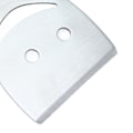 Miniatyrbillede 4 af 8: 2 stk. Osteskærer Multifunktionel Rustfrit Stål Smil Style Ostespåner til Køkkenbagning