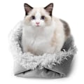 Miniatyrbild 3 av 8: 2 i 1 säng för katt, tvättbar kattfilt för katter hundar