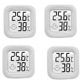 Miniatyrbild 1 av 5: Högprecisions Hygrometer Sensor för Hemmet, Inomhus Hygrometer med Emoticon Komfortindikator, Digital Sensor Fuktmätare för Barnrum,