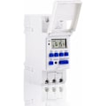 Miniatyrbild 1 av 5: Elektronisk Timer, Digital Programmerbar Timerbrytare för 35mm DIN-skenor, Noggrann till Minuten med Stor LCD-skärm, Idealisk för Krävande Applikationer