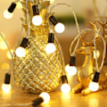 Miniatyrbild 7 av 8: 2 Set Globe String Dekorativ Ljus Inomhus LED Ornamental String Fairy Festival Ljus