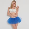 Miniatyrbillede 3 af 6: Voksen sexet nederdel mesh pettiskirt tutu nederdel 5-lags gaze nederdel kage nederdel performance nederdel