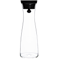 Miniatyrbilde 1 av 2: Høyde 29 cm, glasskaraffel, silikonlokk