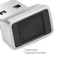 Miniatyrbild 3 av 8: USB-fingeravtrycksläsare, liten, bärbar, 0,5 s, 360° detektering, dator-USB-fingeravtryckslogg för Windows 10 11 för PC-bärbar dator