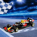 Miniatyrbillede 5 af 5: Bimeko Formelbilmodel Lafali F1 LAFHA Racerbilmodel 1:43 Formel Legering Modelbil Sving