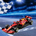Pikkukuva 2 / 5: Bimeko Formula-auton malli lafali F1 LAFHA Kilpa-auton malli 1:43 formula-seosmalliauto heiluri