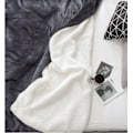 Miniatyrbild 5 av 5: Mysig Täcke, Vändbar Sherpa Pläd Erbjuder Supermjuk Flanellfleece, Idealisk För Inomhus- Och Utomhusäventyr, Lättskött, Förbättrad