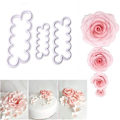 Miniatyrbillede 3 af 8: Rose Cutter Fondant, Blomster Cookie Cutter, Kageform Bageform
