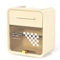Miniatyrbild 2 av 8: Väggmonterad pappershandduksdispenser Stänksäker toalettpappershållare med lock Toalettpappersdispenser