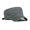Pikkukuva 3 / 4: Miesten ja naisten camouflage-säädettävät armeijan lippikset Camouflage Military Cadet Combat Cap Black