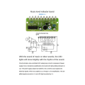 Miniatyrbild 5 av 5: DIY Elektronikkit Bluetooth-högtalare Musikspektrum Lödövning LED-blixtdisplay Lödning